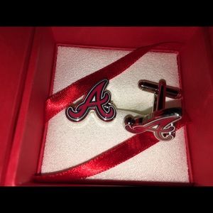 Atlanta Braves cuff links